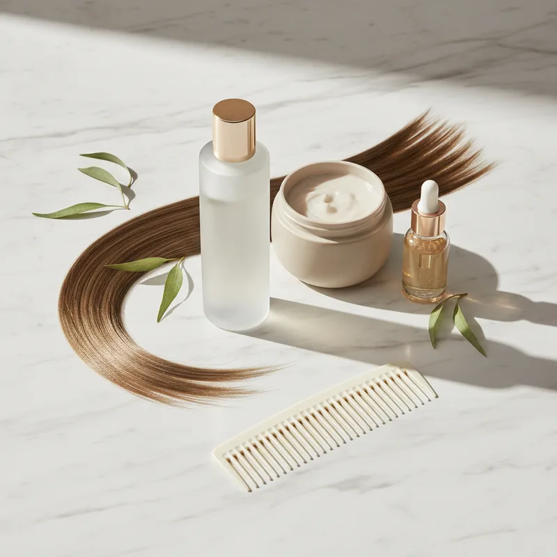 Soins cheveux lisse : la routine et les produits pour des mèches brillantes